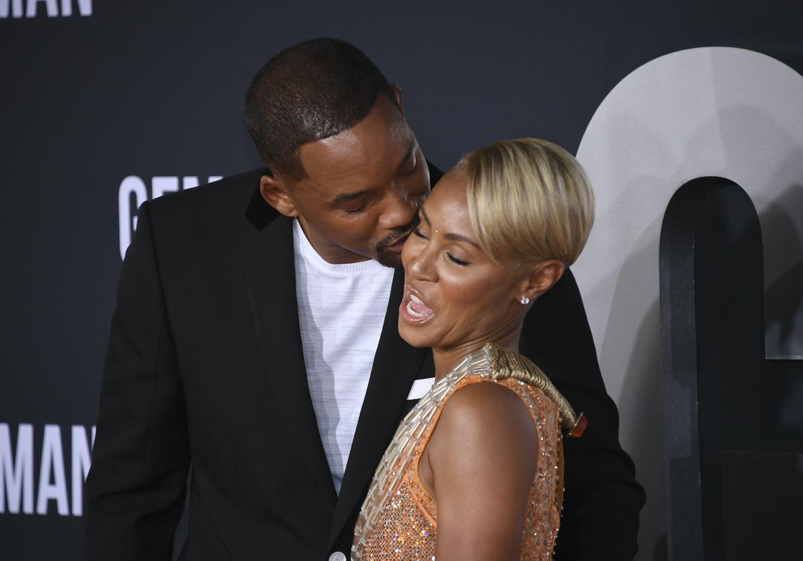 Will in Jada sta poročena že 23 let. Foto: AP Will in Jada sta poročena že 23 let. Foto: AP