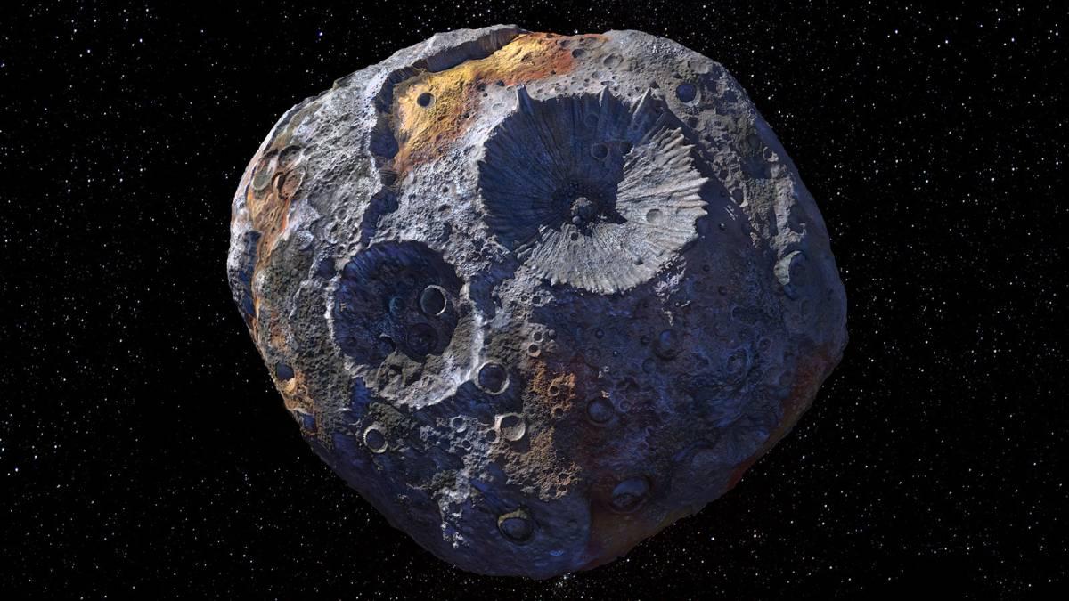 230-kilometrska kepa železa, stara več kot štiri milijarde let. Tako si jo predstavlja umetnik. Kakšna je v resnici, naj bi videli v tem desetletju. Foto: NASA/JPL-Caltech/ASU 230-kilometrska kepa železa, stara več kot štiri milijarde let. Tako si jo predstavlja umetnik. Kakšna je v resnici, naj bi videli v tem desetletju. Foto: NASA/JPL-Caltech/ASU