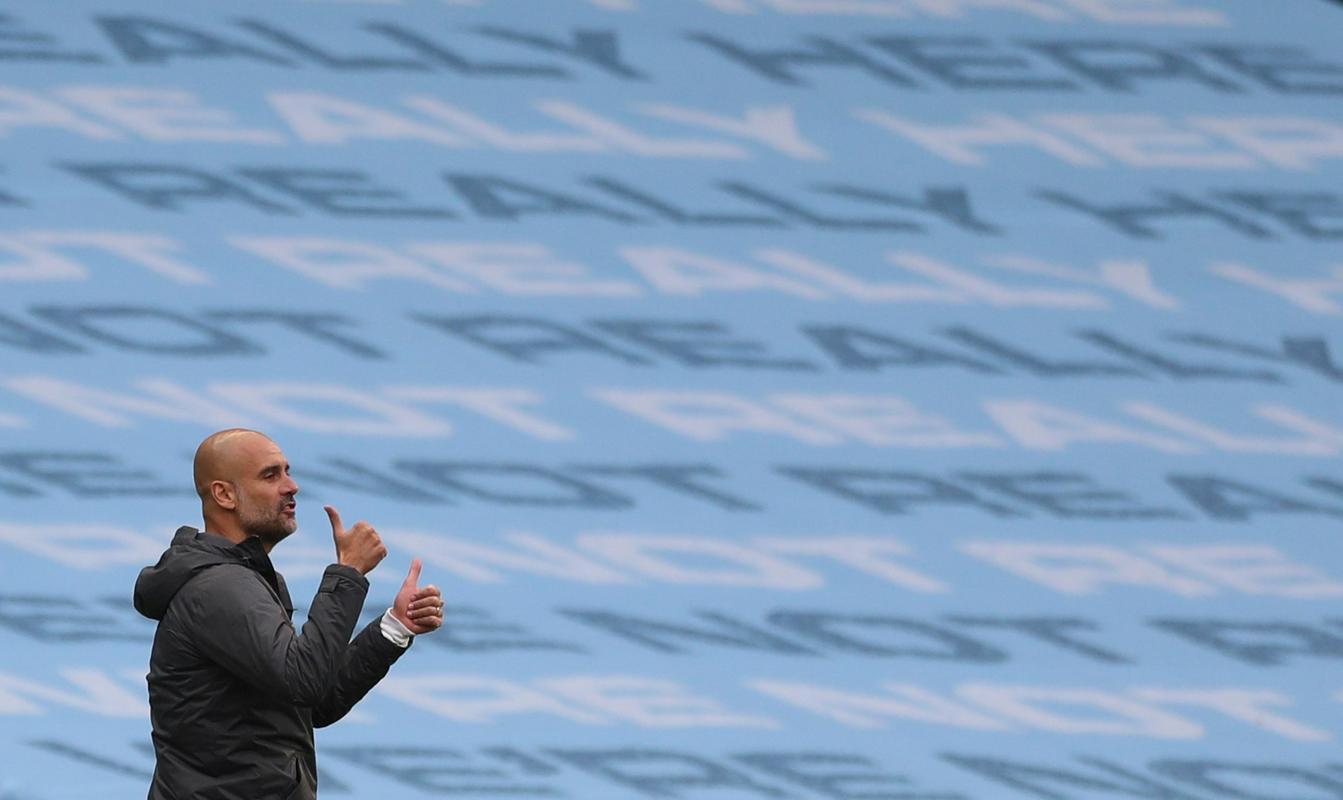 Pep Guardiola ni izpolnil pričakovanj predsednika kluba, ki je upal na ubranitev naslova angleškega prvaka. Foto: Reuters Pep Guardiola ni izpolnil pričakovanj predsednika kluba, ki je upal na ubranitev naslova angleškega prvaka. Foto: Reuters