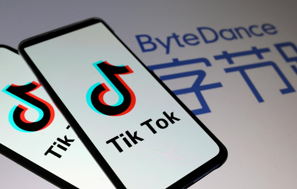 Lastnik družbenega omrežja TikTok je kitajsko podjetje ByteDance. Foto: Reuters Lastnik družbenega omrežja TikTok je kitajsko podjetje ByteDance. Foto: Reuters