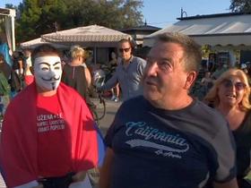 Journalists condem attack during Izola protest