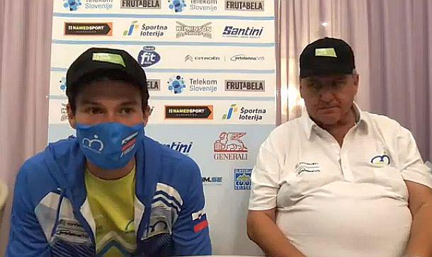 Primož Roglič je na novinarski konferenci v Imoli (vprašanja so se morala nanašati le na svetovno prvenstvo) poudaril, da še okreva po izjemno naporni Dirki po Franciji, traso SP-ja pa je primerjal s traso prejšnjih državnih prvenstev, le da je dolžina precej daljša (258 km). Foto: Youtube Primož Roglič je na novinarski konferenci v Imoli (vprašanja so se morala nanašati le na svetovno prvenstvo) poudaril, da še okreva po izjemno naporni Dirki po Franciji, traso SP-ja pa je primerjal s traso prejšnjih državnih prvenstev, le da je dolžina precej daljša (258 km). Foto: Youtube