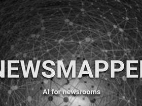 Mediji in podjetja lahko s pomočjo Newsmapperja sledijo svojim novicam
