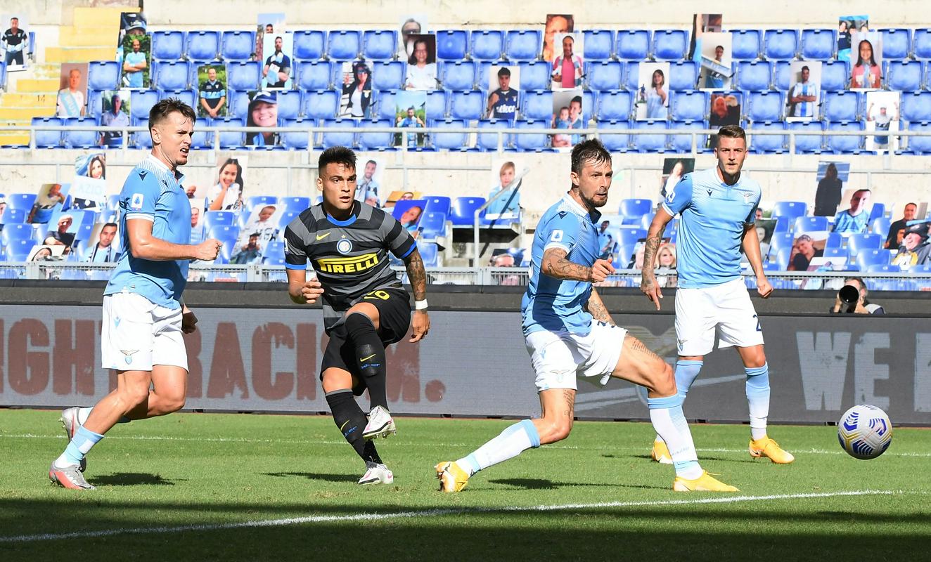Lautaro Martinez je zadel za Inter. Foto: Reuters Lautaro Martinez je zadel za Inter. Foto: Reuters