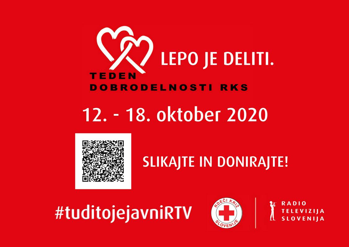 Svoj prispevek lahko nakažete tudi na TRR Rdečega križa Slovenije. Svoj prispevek lahko nakažete tudi na TRR Rdečega križa Slovenije.