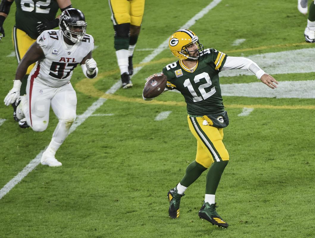 Rodgers je odlično začel sezono: na štirih tekmah je zbral 13 podaj za zadetek in 0 prestreženih podaj. Foto: Reuters Rodgers je odlično začel sezono: na štirih tekmah je zbral 13 podaj za zadetek in 0 prestreženih podaj. Foto: Reuters