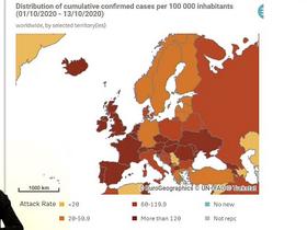 Slovenia and Europe faced with increase of infections