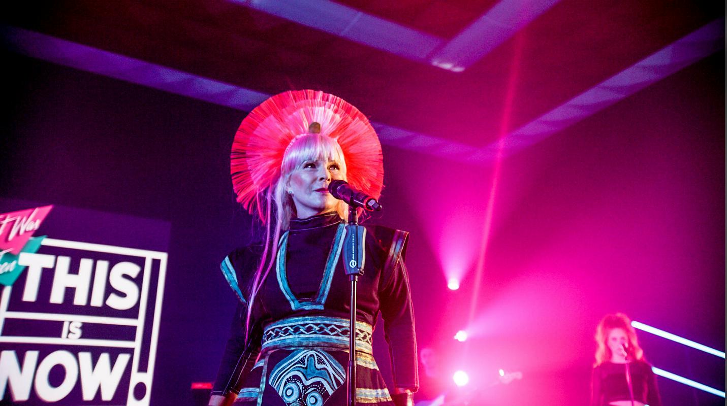 Toyah med izvajanjem uspešnice I Want To Be Free. Foto: Reuters Toyah med izvajanjem uspešnice I Want To Be Free. Foto: Reuters