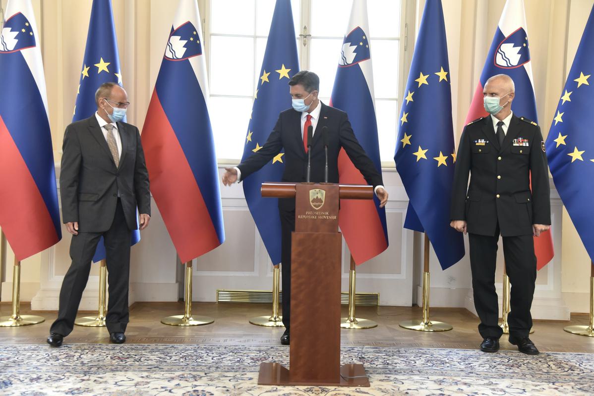 Janez Slapar, Borut Pahor in Robert Glavaš. Foto: BoBo Janez Slapar, Borut Pahor in Robert Glavaš. Foto: BoBo