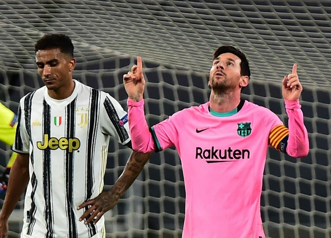 Lionel Messi je končni izid postavil v 91. minuti z 11-metrovke. Foto: Reuters Lionel Messi je končni izid postavil v 91. minuti z 11-metrovke. Foto: Reuters