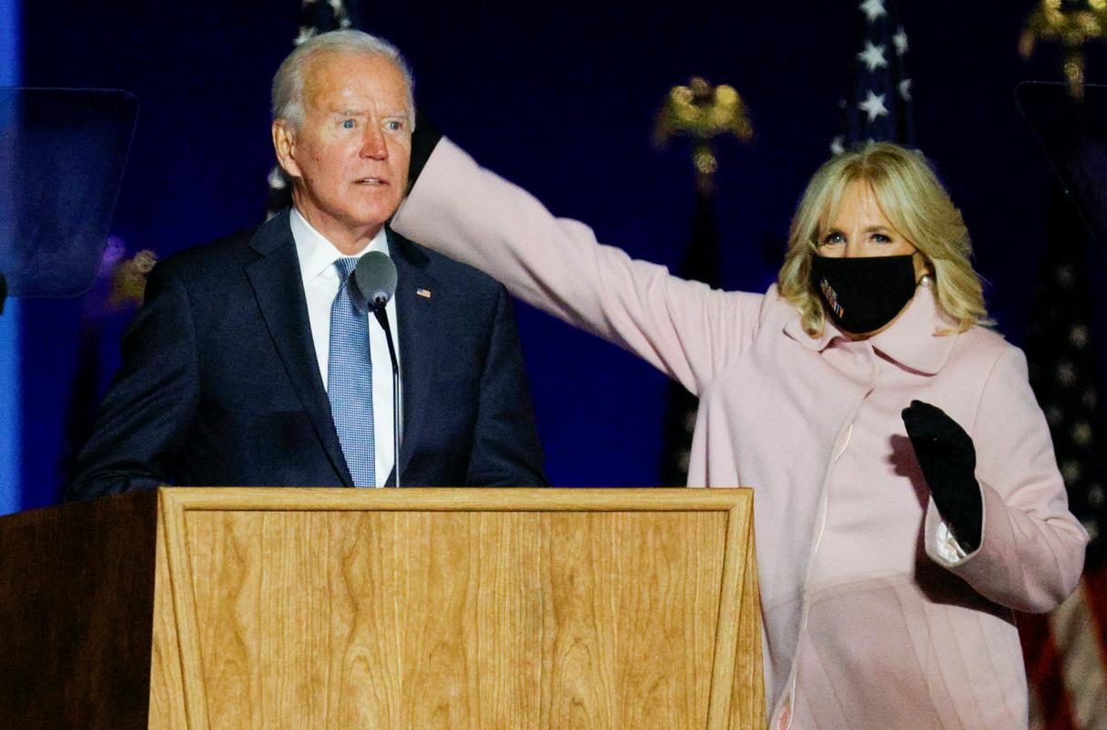 Biden je prejel več kot 75 milijonov glasov. Foto: Reuters Biden je prejel več kot 75 milijonov glasov. Foto: Reuters