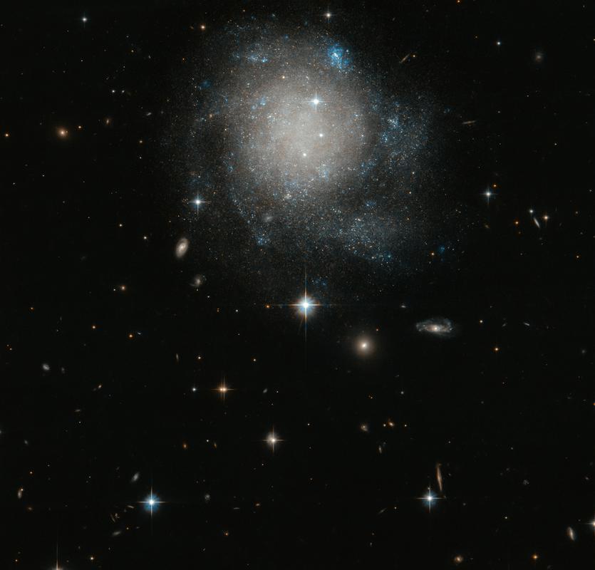 Osvetje UGC 12588. Foto: ESA/Hubble & NASA, R. Tully Osvetje UGC 12588. Foto: ESA/Hubble & NASA, R. Tully