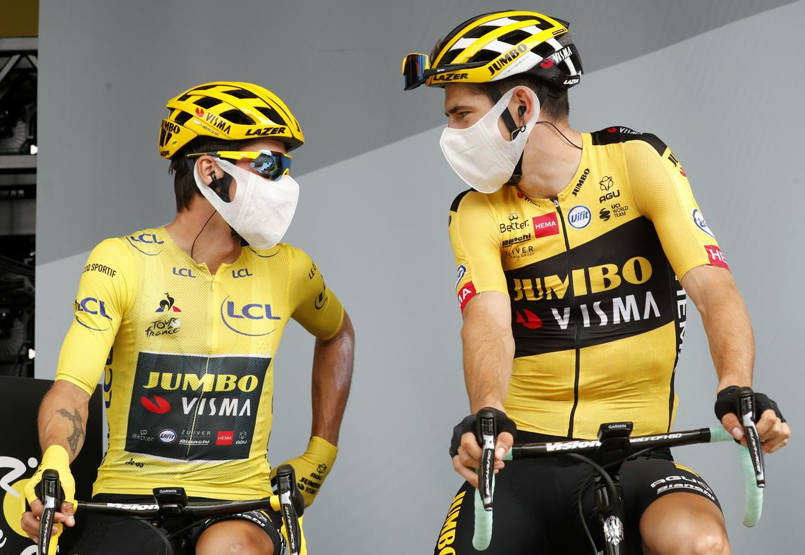 Drugo leto bo Van Aert še razširil repertoar in bo poskušal zmagovati še na enotedenskih dirkah, a vsaj na Tour de France bo še pomočnik Primoža Rogliča. Foto: AP Drugo leto bo Van Aert še razširil repertoar in bo poskušal zmagovati še na enotedenskih dirkah, a vsaj na Tour de France bo še pomočnik Primoža Rogliča. Foto: AP