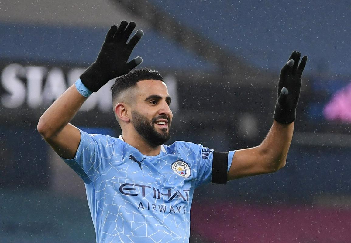 Riyad Mahrez je blestel na Etihadu. Foto: Reuters Riyad Mahrez je blestel na Etihadu. Foto: Reuters