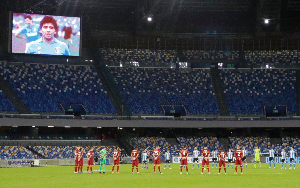 Stadion San Paolo se bo preimenoval v stadion Diega Armanda Maradone. Foto: Reuters Stadion San Paolo se bo preimenoval v stadion Diega Armanda Maradone. Foto: Reuters