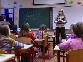 Pupils in eastern Slovenia returned to classrooms