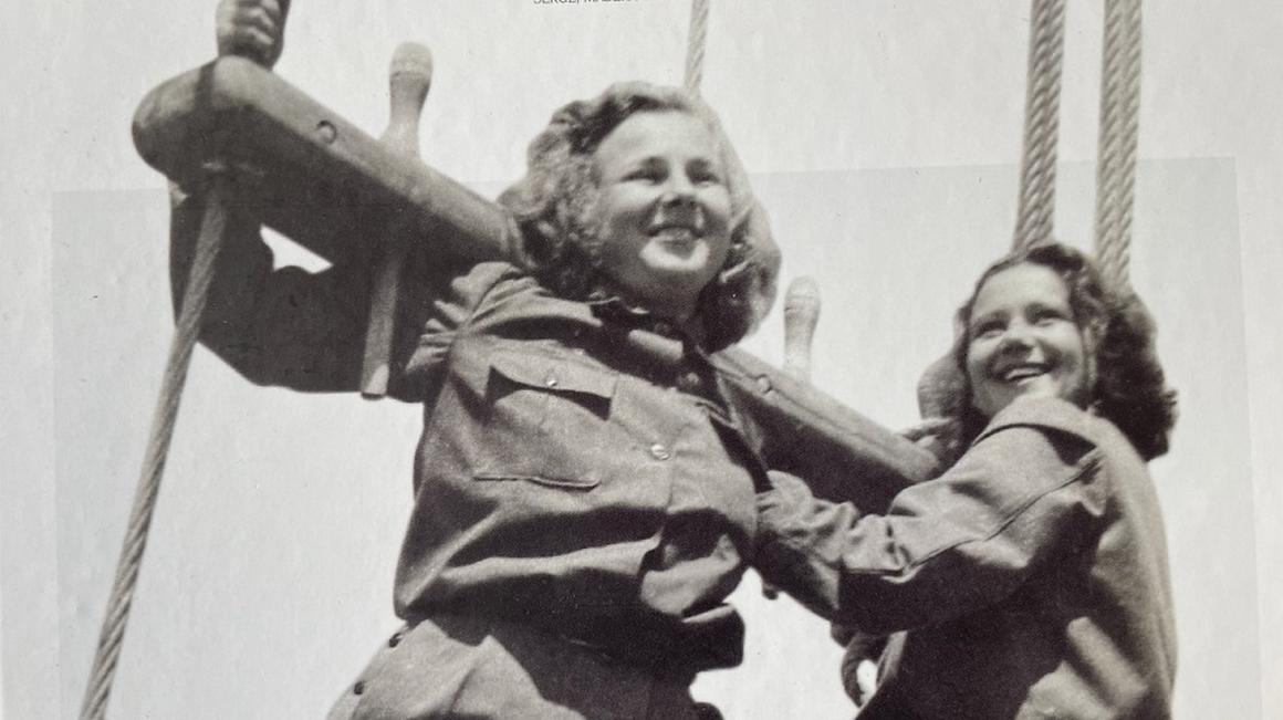Detajl naslovnice aktualne knjige Nadje Terčon, Sava in Jolanda. Foto: Radio Koper